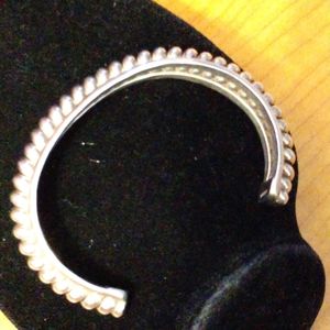 Navajo sterling cuff bracelet 5.5 inches inside